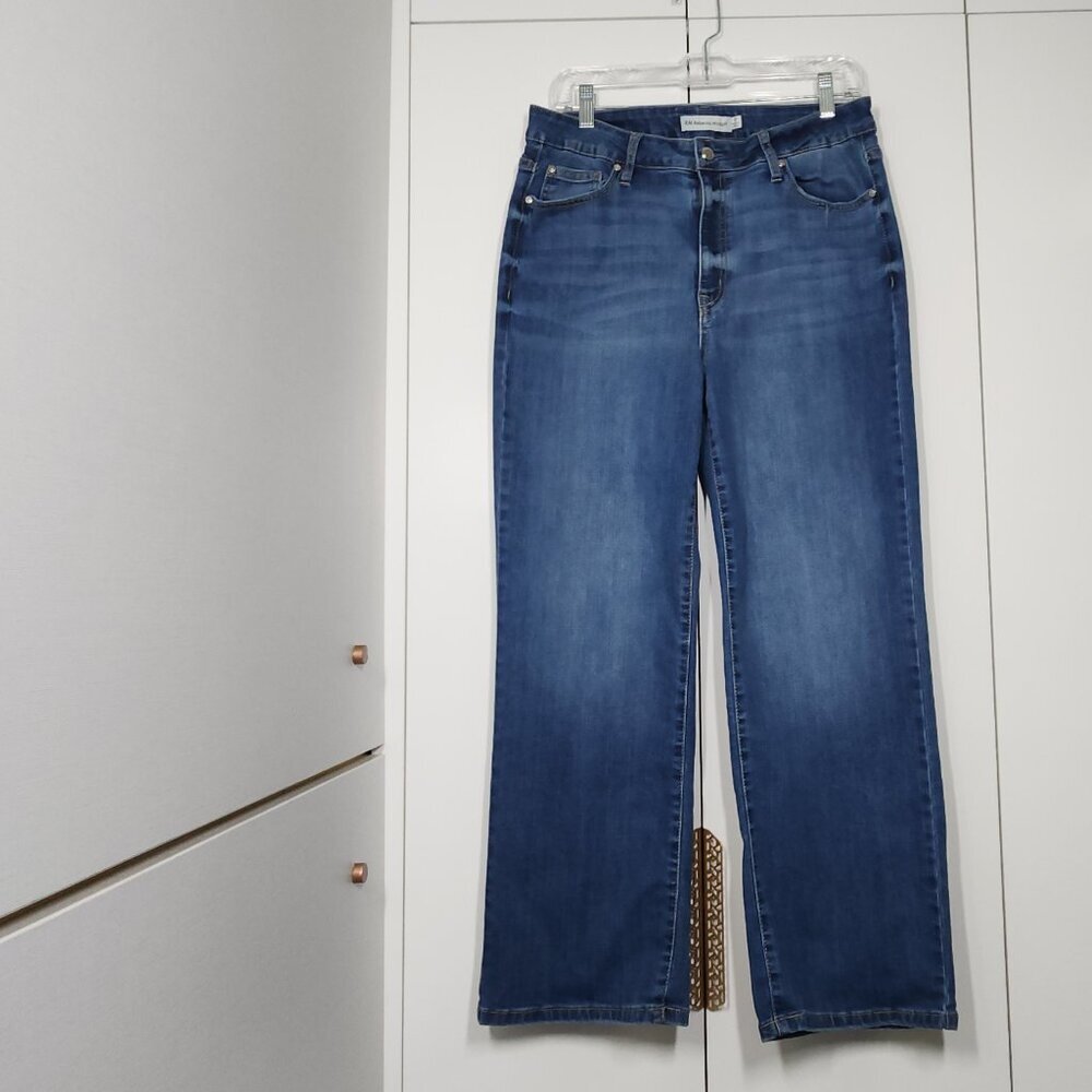 Rebecca Minkoff Straight Leg Medium Blue Wash Jean Women's Size 10